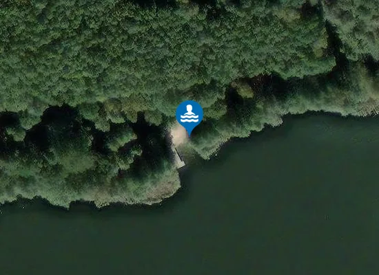 Satellite image of GARDER SEE GARDEN