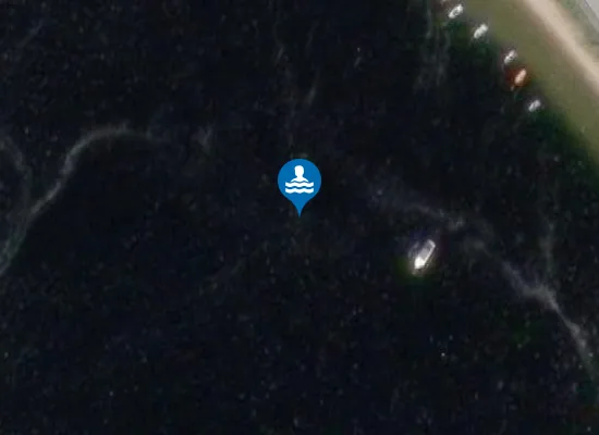 Satellite image of Hamresanden