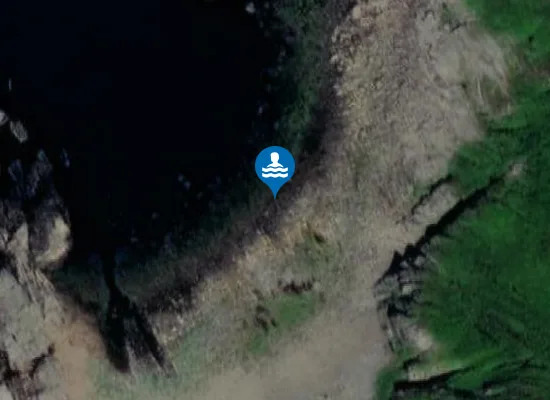 Satellite image of Slettestranda