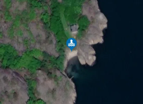 Satellite image of Lille Sandvika