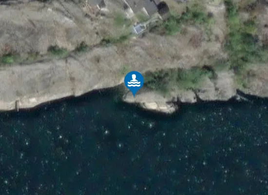 Satellite image of Lindvika