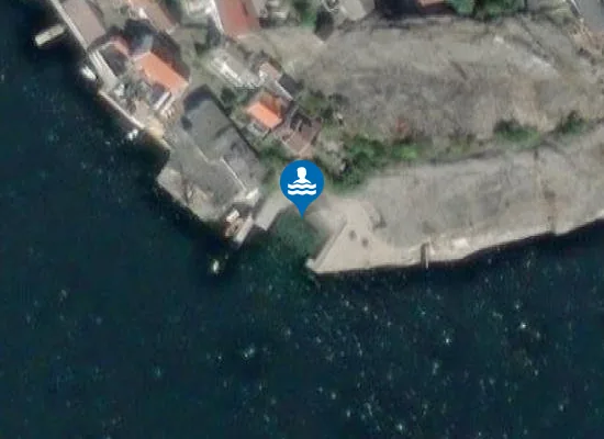 Satellite image of Sjøbadet