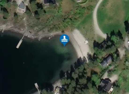 Satellite image of Hvamodden