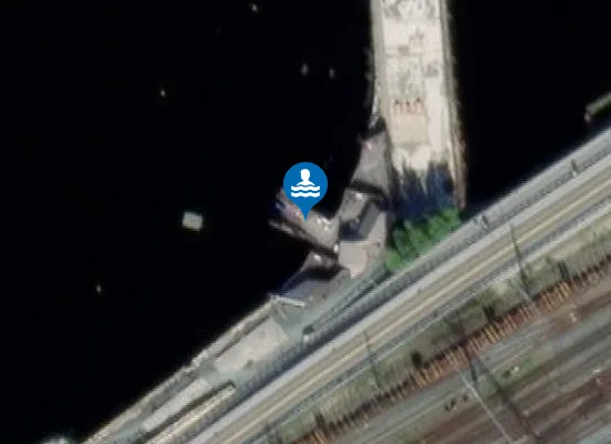 Satellite image of Sjøbadet