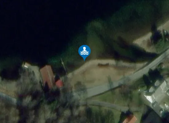 Satellite image of Botne strand