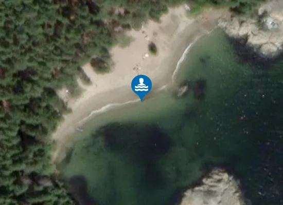 Satellite image of Gjøvika