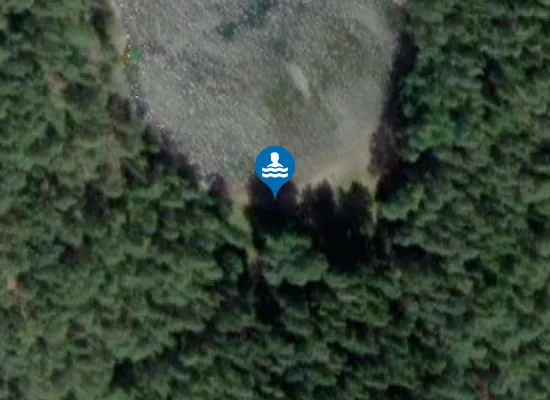Satellite image of Ekevika