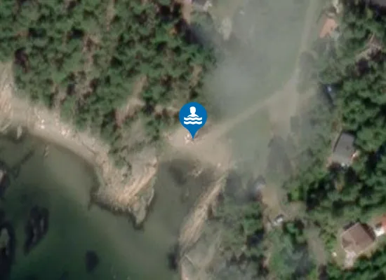 Satellite image of Kålvika