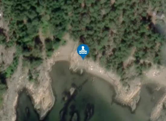 Satellite image of Kålvika