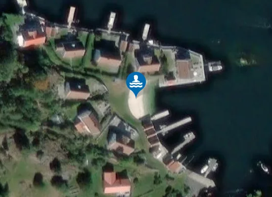 Satellite image of Sjøstrand
