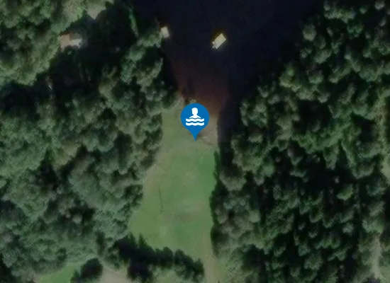 Satellite image of Stampetjernet Stranden