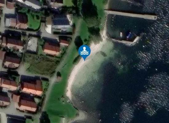 Satellite image of Forusstraen