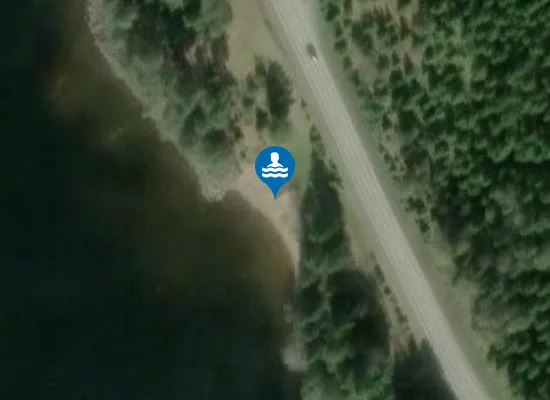 Satellite image of Rødvika