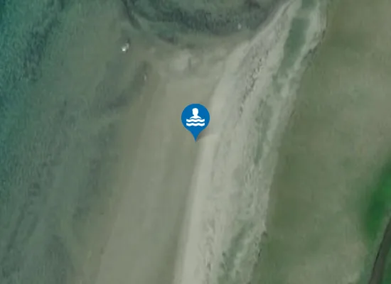 Satellite image of Strovik bukta