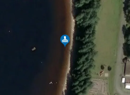 Satellite image of Telnessanden