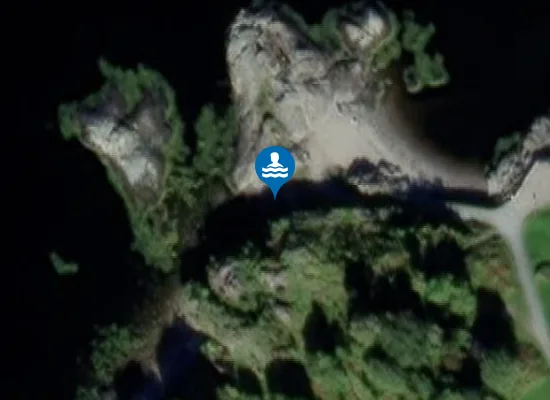 Satellite image of Korsvika
