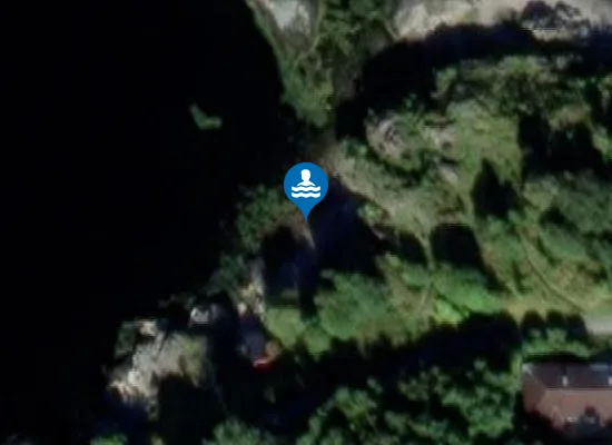 Satellite image of Korsvika