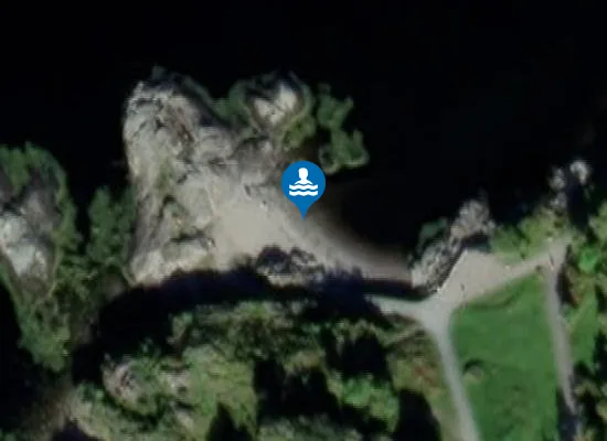 Satellite image of Korsvika