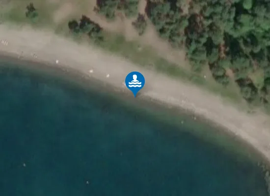 Satellite image of Albystranda