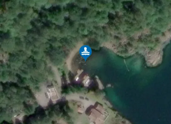 Satellite image of Lindestøstranda
