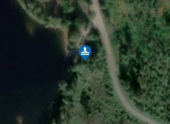 Satellite image of Bjelland støa