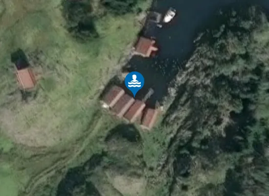 Satellite image of Fjæra