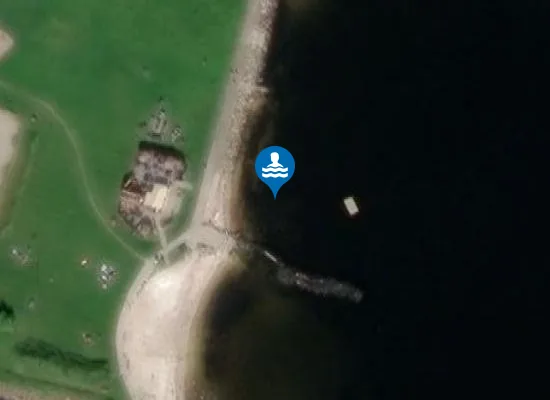 Satellite image of Rørestrand
