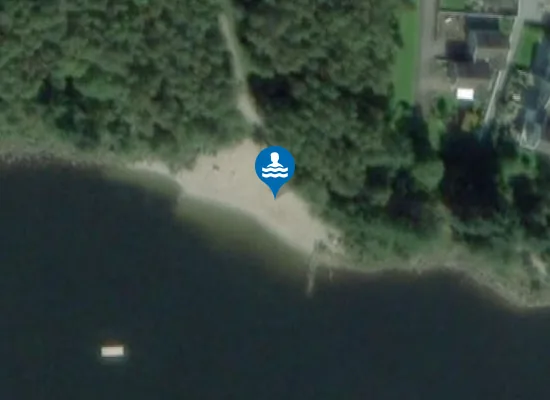 Satellite image of Frøilandsstranda