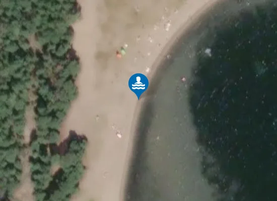 Satellite image of Danmarkstranda