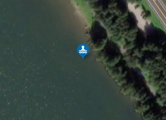 Satellite image of Mosodden Badeplass