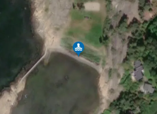 Satellite image of Flåtavika
