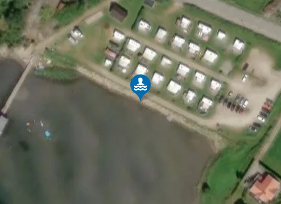 Satellite image of Lervikstranda