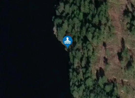 Satellite image of Julekvelden