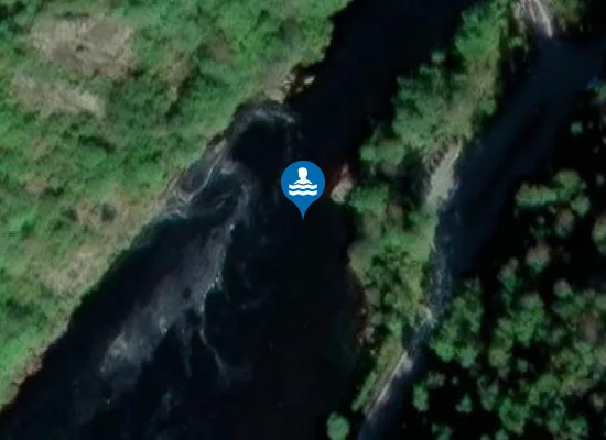 Satellite image of Kvellandshølen
