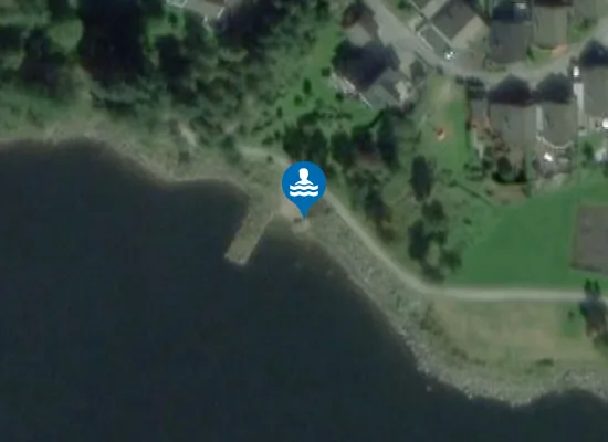 Satellite image of Lille stranda
