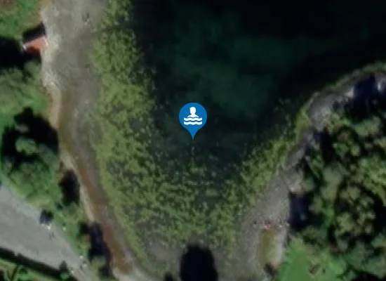 Satellite image of Hansbakkfjæra