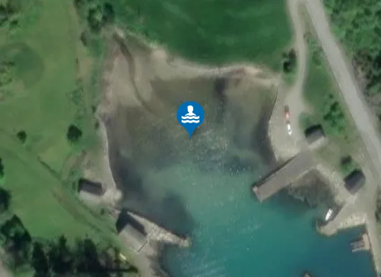 Satellite image of Djupvika