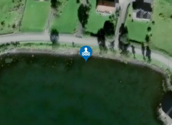 Satellite image of Aslaksvikjo