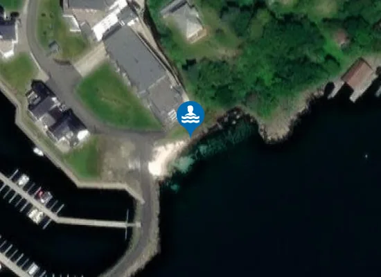 Satellite image of Barbrostranden