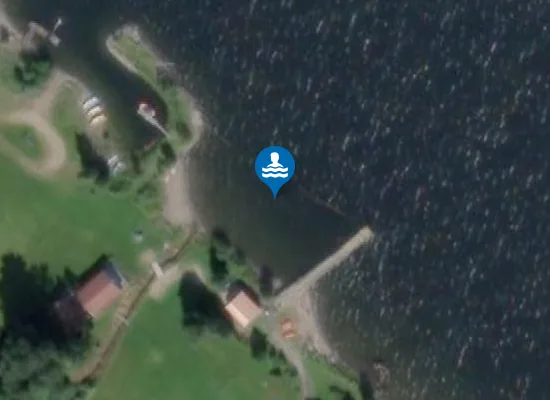 Satellite image of Strandengen Badeplass
