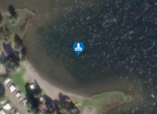 Satellite image of Sveastranda Badeplass