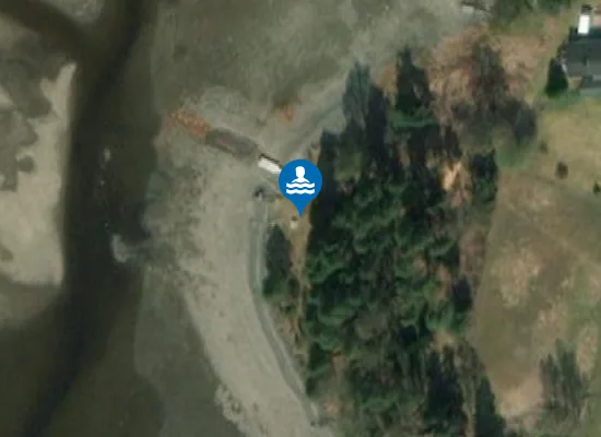 Satellite image of Korgerstuguvika Badeplass