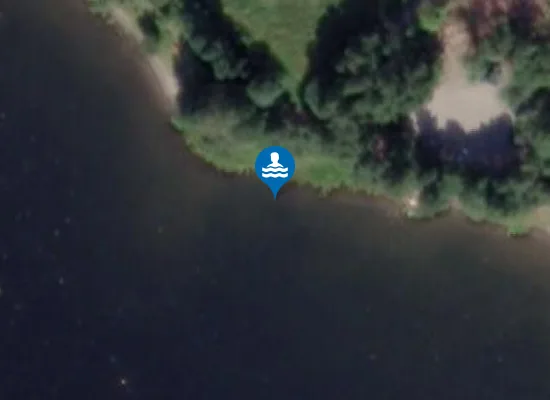 Satellite image of Sanda Badeplass