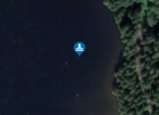 Satellite image of Moelv Brygge Badeplass