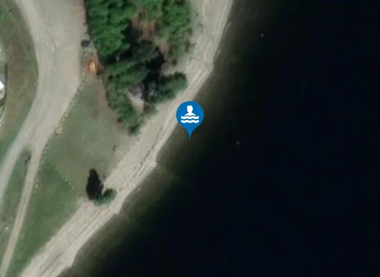 Satellite image of Bråstad Badeplass