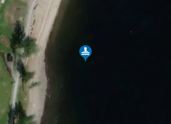 Satellite image of Rambekkvika Badeplass