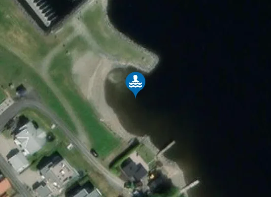 Satellite image of Vindingstad Badeplass