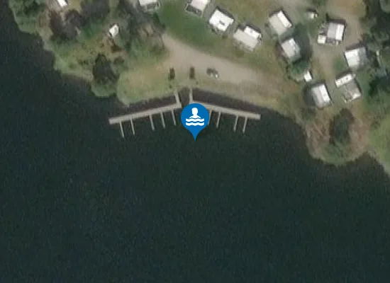 Satellite image of Tangenodden Badeplass