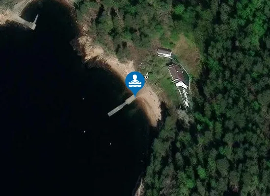 Satellite image of Sørstrand