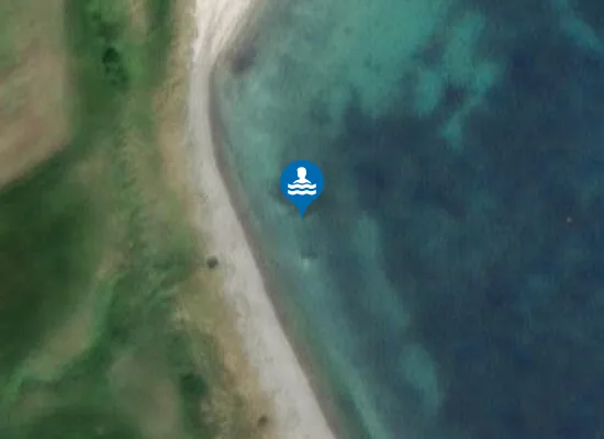 Satellite image of Gjerdesanden